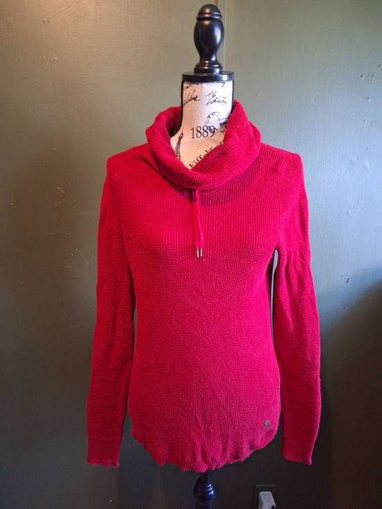 Lauren Ralph Lauren Sweaters - Lauren Ralph Lauren Red Cowl Neck Sweater